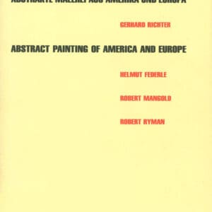 B. Marden, G. Richter, H. Federle, R. Mangold, R. Ryman