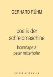 poetik der schreibmaschine. hommage à peter mitterhofer