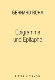Epigramme und Epitaphe