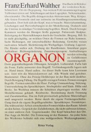 Organon II - Ortsveränderung