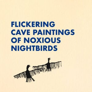 FLICKERING CAVE PAINTINGS OF NOXIOUS NIGHTBIRDS / FLACKERNDE FELSBILDER ÜBLER NACHTVÖGEL