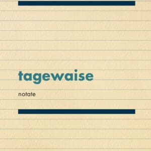 tagewaise. notate