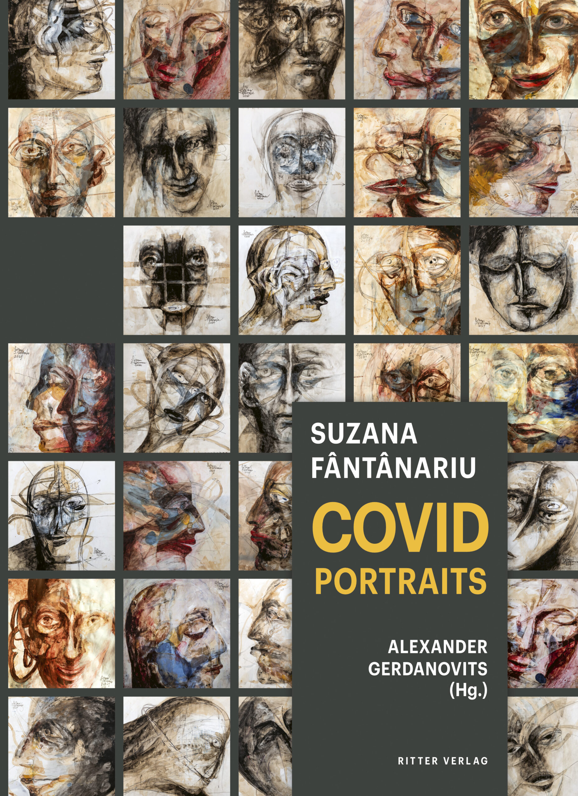Fantanariu, Suzana - Covid Portraits -Cover